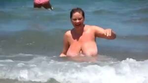 Mature Beach Tits - Huge Tits Mature at Nude Beach, ed by ittasiss